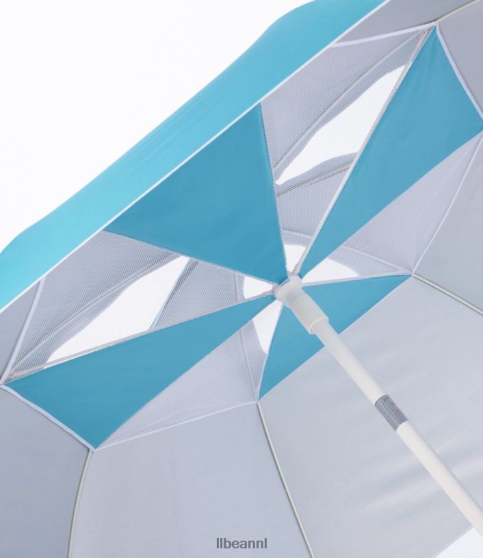 L.L.Bean unisex wind uitdager parasol blauw uitrusting voor buiten VT0641360