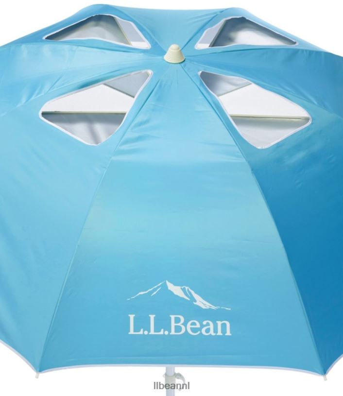 L.L.Bean unisex wind uitdager parasol blauw uitrusting voor buiten VT0641360