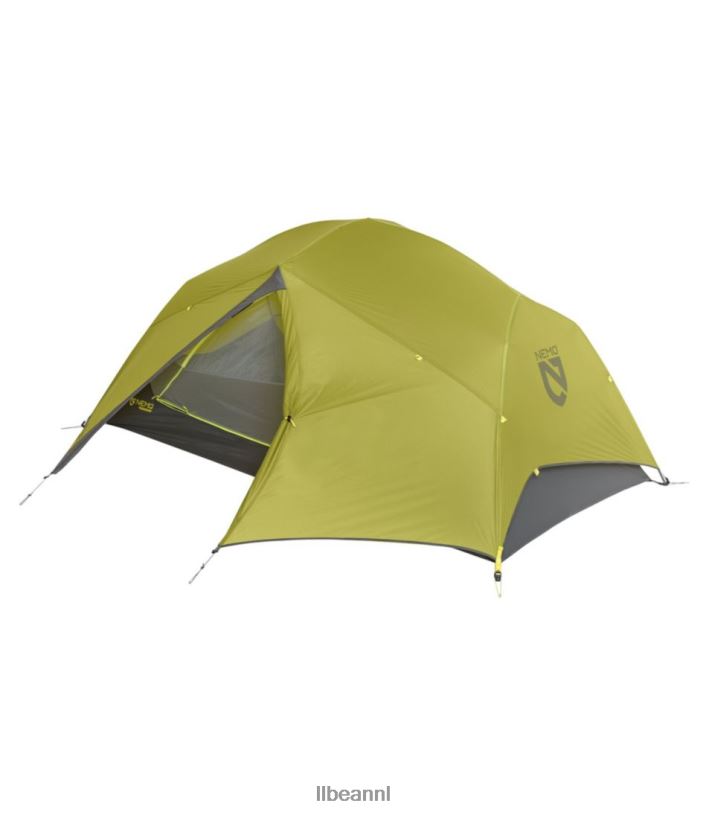 L.L.Bean unisex Nemo Dagger Osmo 2-persoons backpacktent berkenknop/welterusten grijs uitrusting voor buiten VT0641486