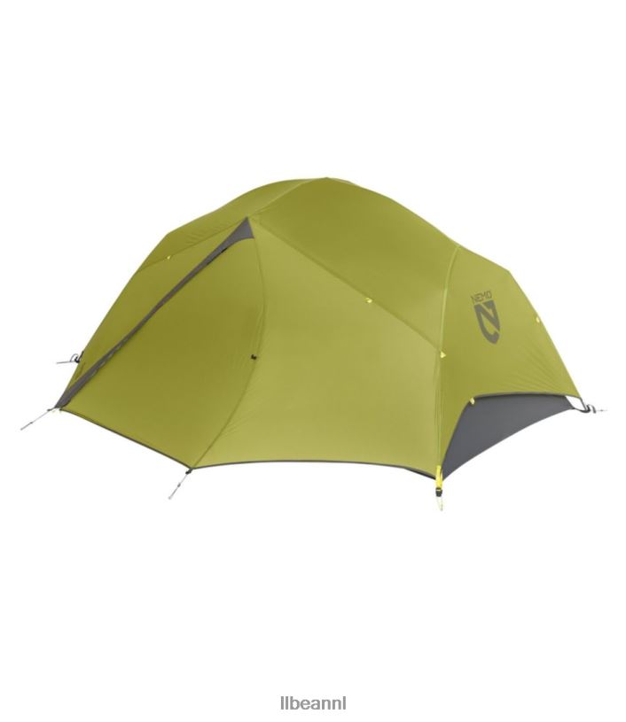 L.L.Bean unisex Nemo Dagger Osmo 2-persoons backpacktent berkenknop/welterusten grijs uitrusting voor buiten VT0641486