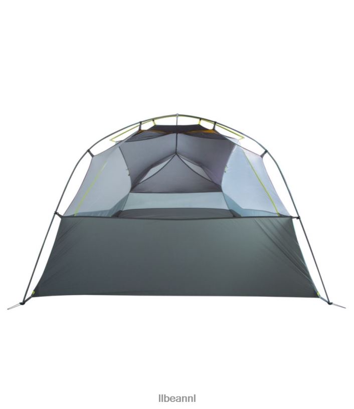 L.L.Bean unisex Nemo Dragonfly Osmo 3-persoons backpacktent berkenknop/welterusten grijs uitrusting voor buiten VT0641357