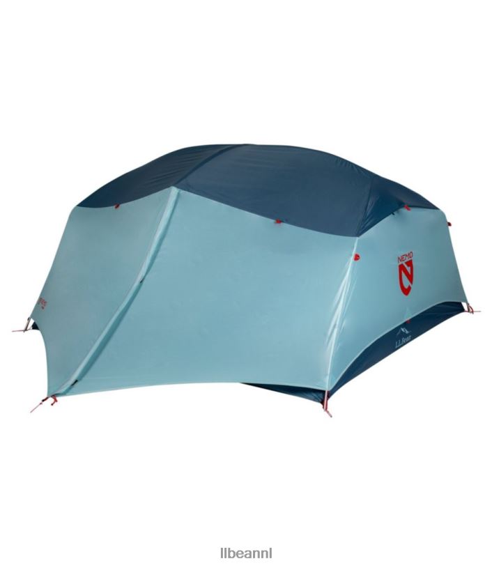 L.L.Bean unisex nemo impact 3-persoons backpacktent stormachtig weer/grijze mist uitrusting voor buiten VT0641756