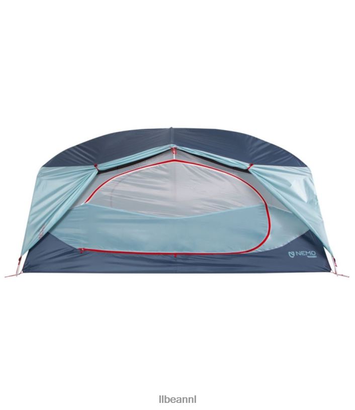 L.L.Bean unisex nemo impact 3-persoons backpacktent stormachtig weer/grijze mist uitrusting voor buiten VT0641756