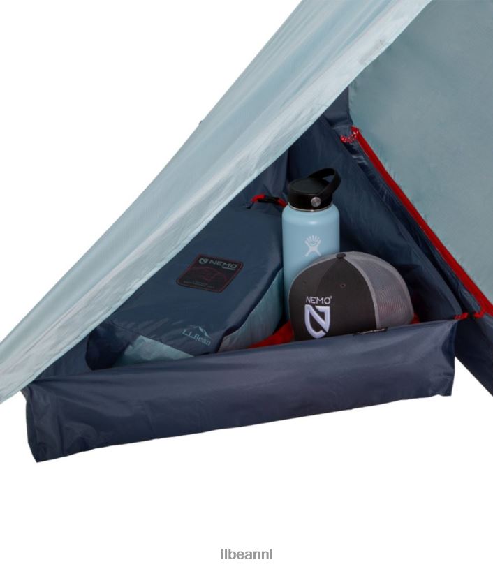 L.L.Bean unisex nemo impact 3-persoons backpacktent stormachtig weer/grijze mist uitrusting voor buiten VT0641756