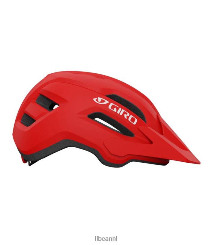 L.L.Bean unisex giro armatuur ii fietshelm met mips mat rood biesje uitrusting voor buiten VT0641702