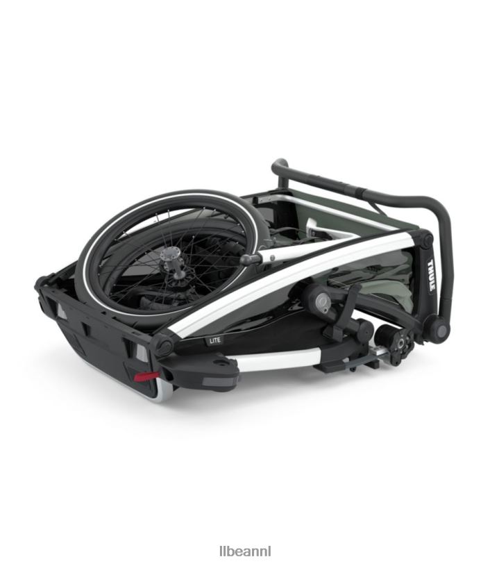 L.L.Bean unisex Thule Chariot Lite 2 multisportkinderwagen agave uitrusting voor buiten VT0641417