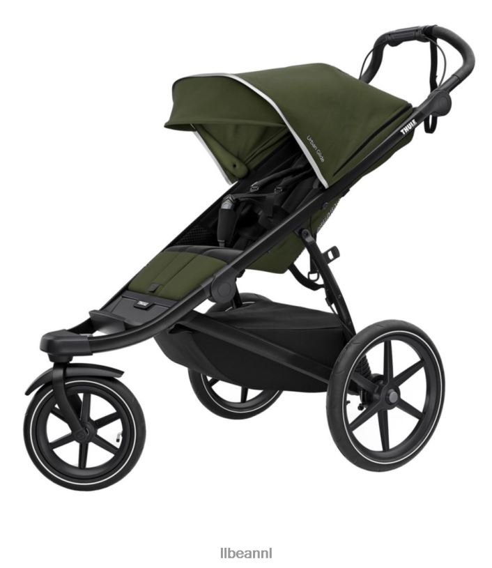 L.L.Bean unisex Thule Urban Glide 2 kinderwagen cipres groen uitrusting voor buiten VT0645317