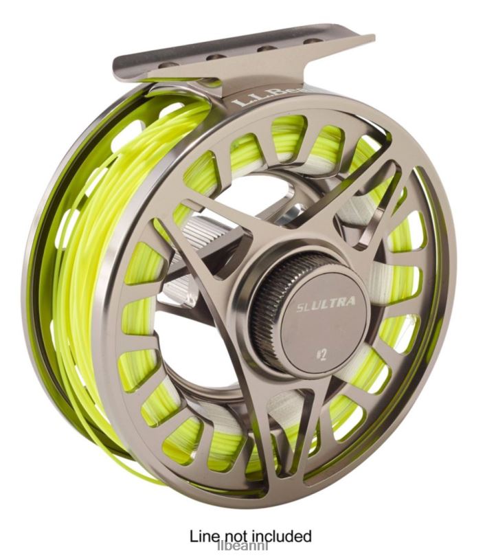L.L.Bean unisex Streamlight Ultra II grote vliegreel met as zilver vissen VT0641585