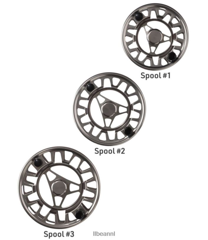 L.L.Bean unisex Streamlight Ultra II vliegreel met grote arbor-spoelen zilver vissen VT0641882