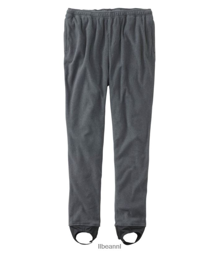 L.L.Bean unisex fleece waadbroek houtskool vissen VT0641714