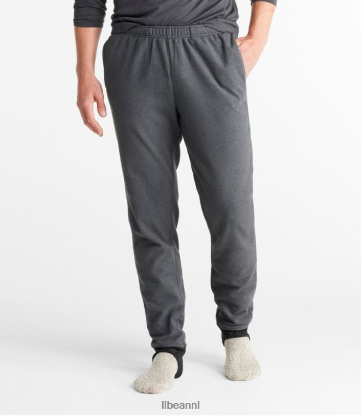 L.L.Bean unisex fleece waadbroek houtskool vissen VT0641714