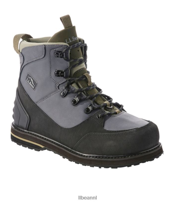 L.L.Bean unisex opkomst waadlaarzen donkergrijs vissen VT0641768