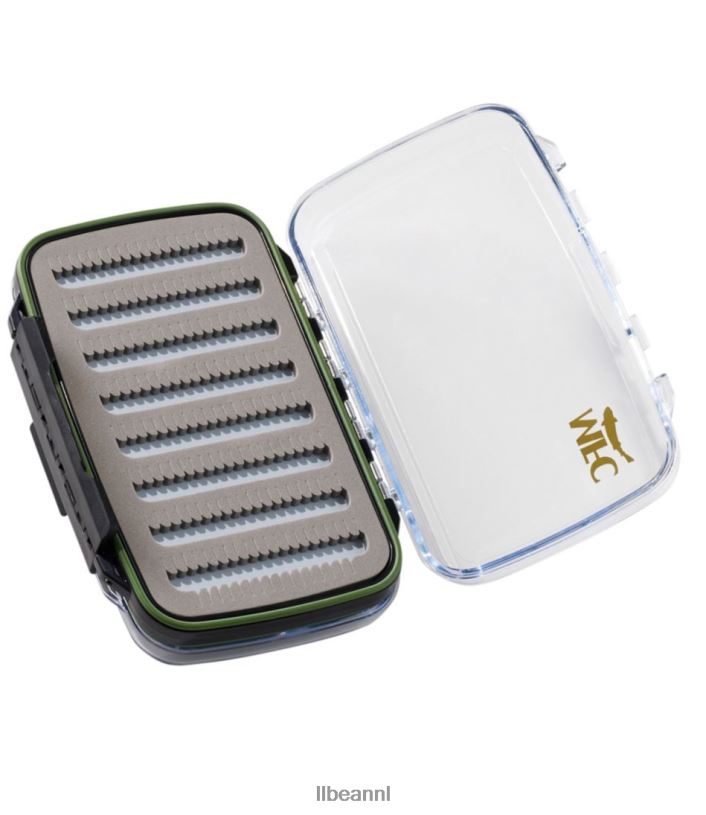 L.L.Bean unisex Montana Fly Company waterdichte vliegenbox olijf vissen VT0641921