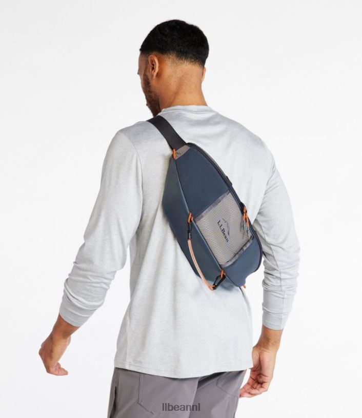 L.L.Bean unisex basis slingpakket asfalt vissen VT0641687