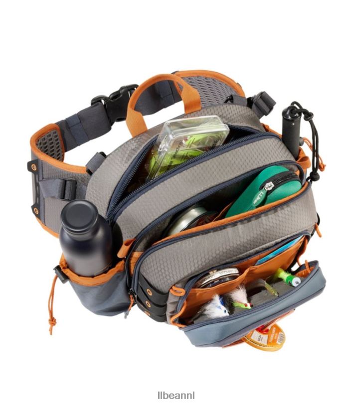 L.L.Bean unisex gids lumbale pakket asfalt vissen VT0641708