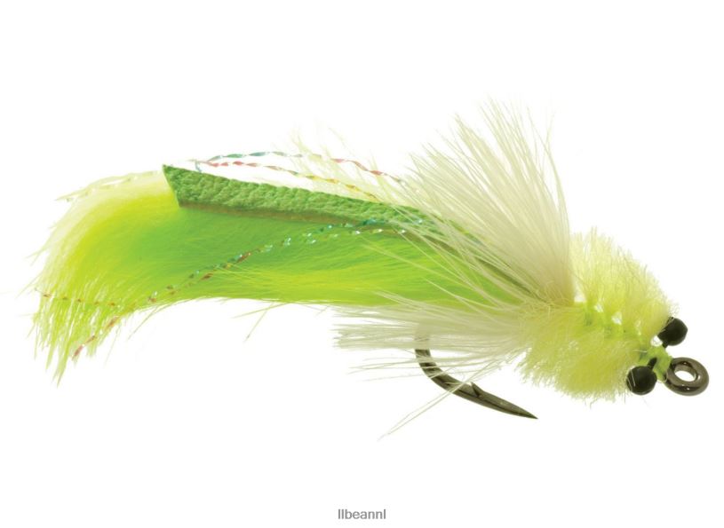 L.L.Bean unisex Tarpon Toad Merriman's 1 pakje chartreuse vissen VT0646193