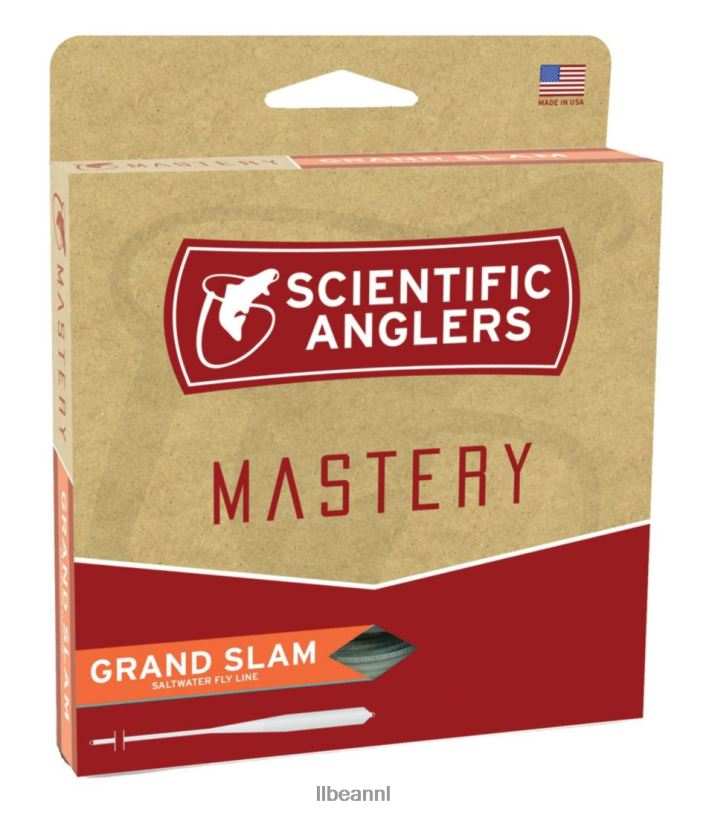 L.L.Bean unisex wetenschappelijke vissers mastery serie grand slam taper vlieglijn lichtblauw/aqua vissen VT0642161