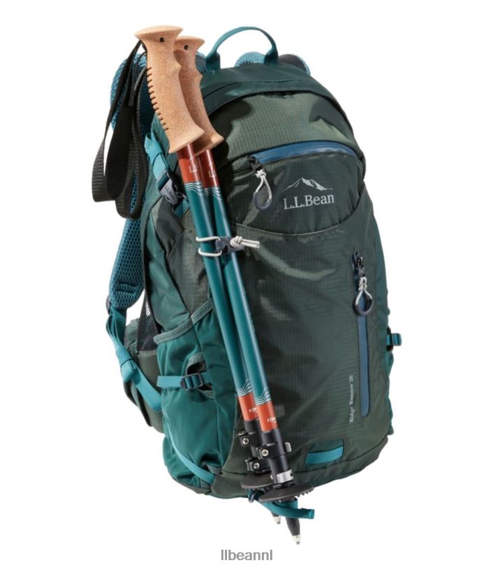 L.L.Bean unisex Ridge Runner wandelstokken compact sparren/sparren uitrusting voor buiten VT0641450