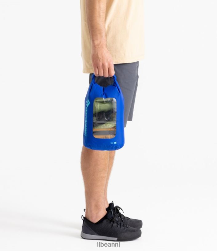 L.L.Bean unisex uitzicht op zee tot aan de top van lichtgewicht droge zakken surf blauw watersport VT0641876