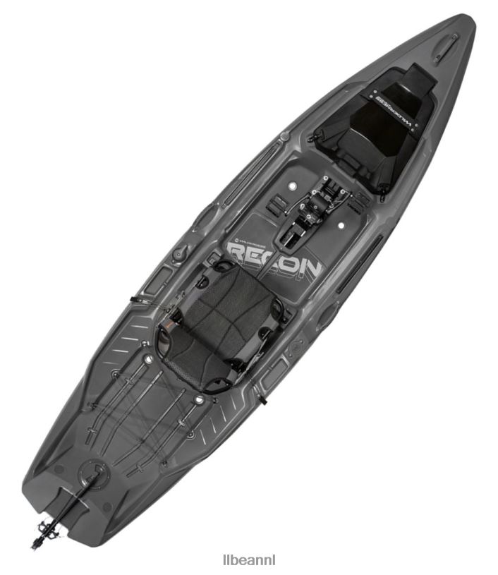 L.L.Bean unisex Wilderness Systems Recon 120 HD kajak met pedaalaandrijving grijs watersport VT0643901