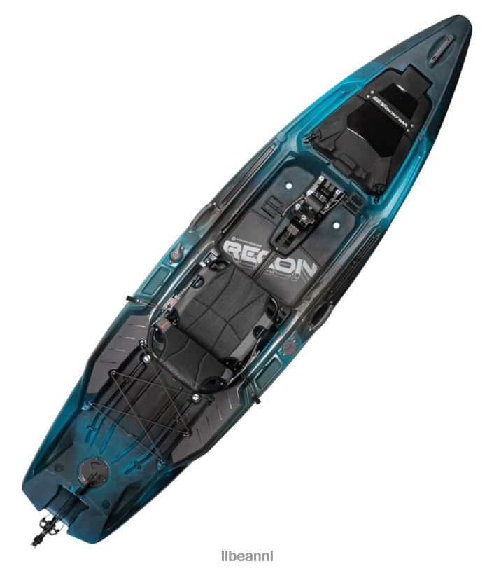 L.L.Bean unisex Wilderness Systems Recon 120 HD kajak met pedaalaandrijving middernacht watersport VT0641318