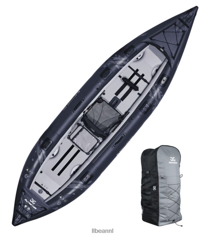 L.L.Bean unisex aquaglide blackfoot opblaasbare kajak voor vissers blauw watersport VT0642239
