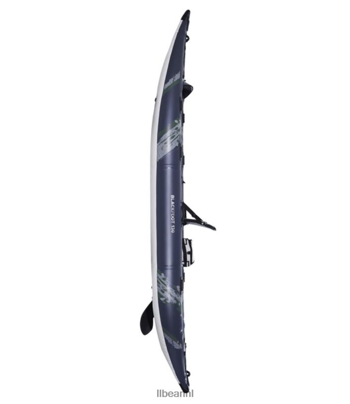 L.L.Bean unisex aquaglide blackfoot opblaasbare kajak voor vissers blauw watersport VT0642239