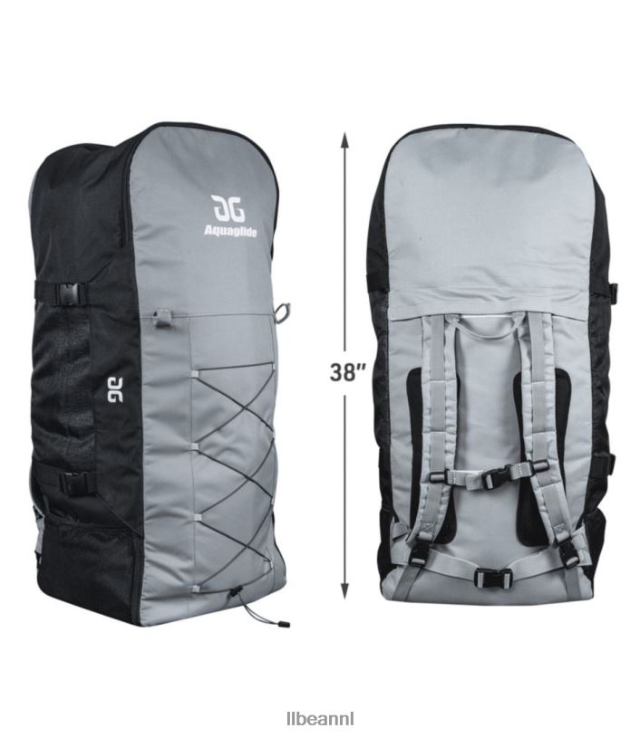 L.L.Bean unisex aquaglide blackfoot opblaasbare kajak voor vissers blauw watersport VT0642239