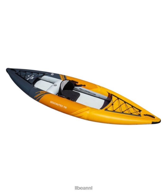 L.L.Bean unisex aquaglide deschutes 110 opblaasbare kajak oranje watersport VT0642218