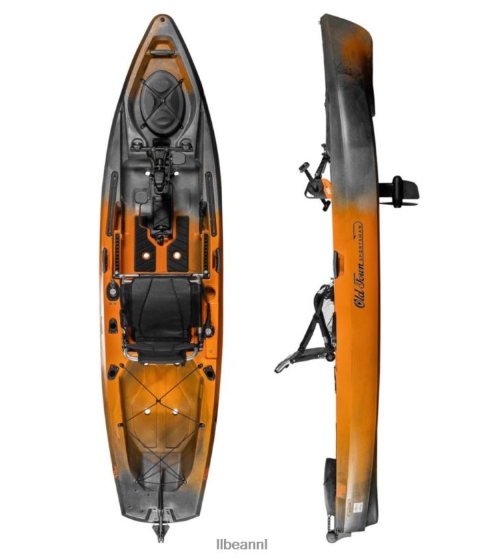 L.L.Bean unisex oude stadssportman 120 kajak met pedaalaandrijving sintel watersport VT0641288