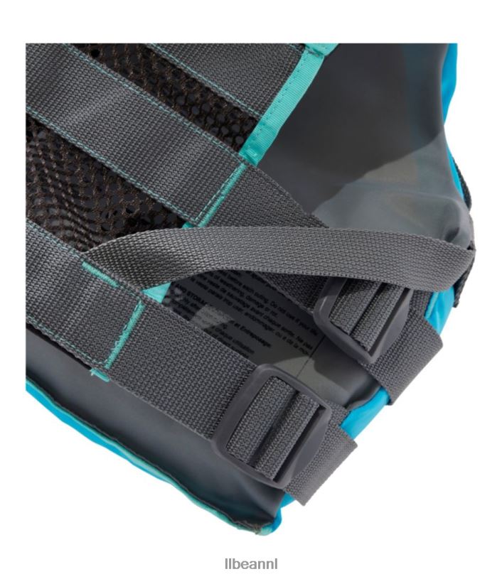 L.L.Bean unisex ademende pfd met hoge rugleuning Neon Geel watersport VT0645284