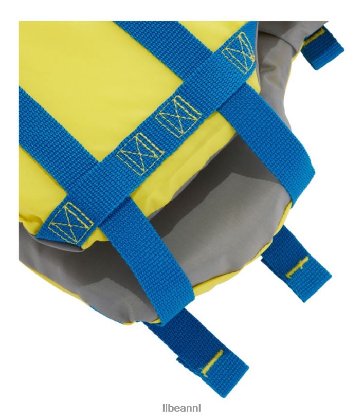 L.L.Bean unisex allsport pfd lichtgeel/pacifisch blauw watersport VT0643925