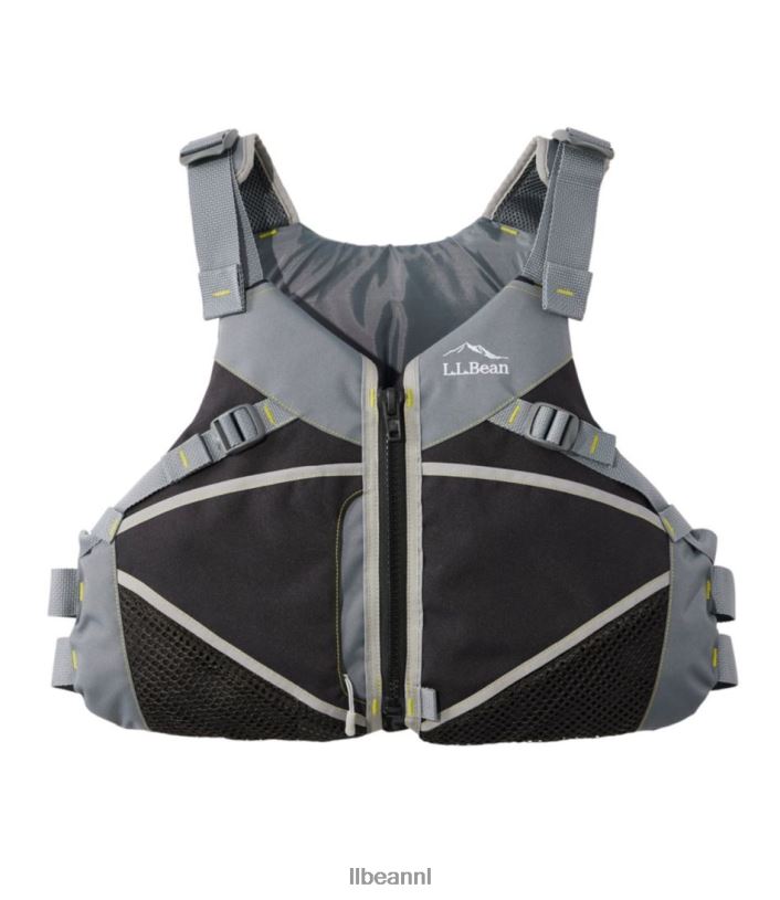 L.L.Bean unisex comfort terug pfd zwart watersport VT0643967