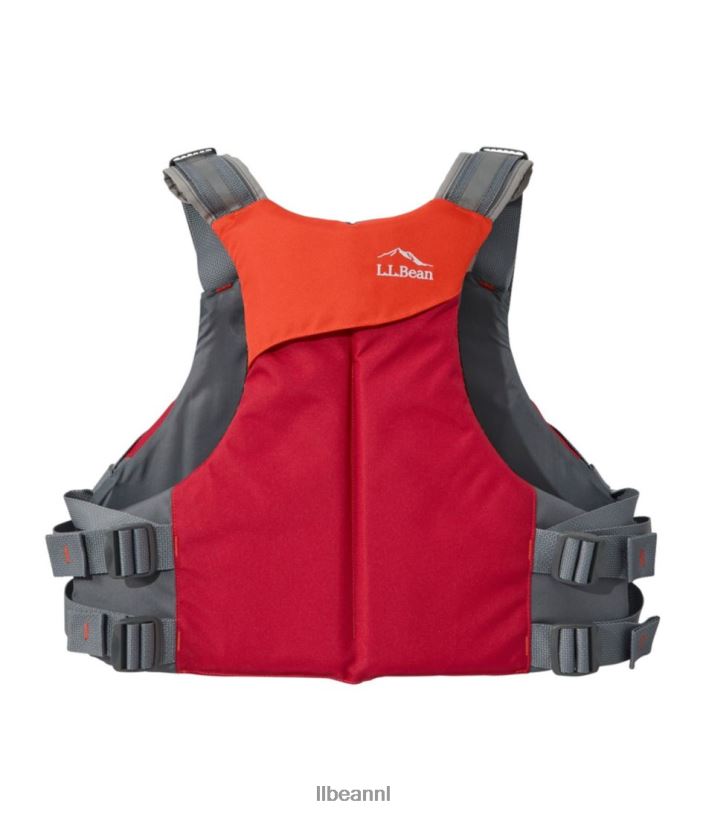 L.L.Bean unisex comfort terug pfd zwart watersport VT0643967