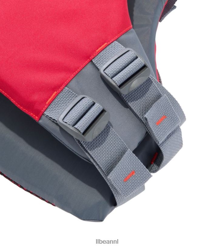 L.L.Bean unisex comfort terug pfd zwart watersport VT0643967