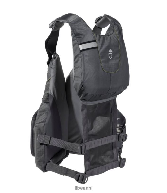 L.L.Bean unisex nrs chinook vissen pfd houtskool watersport VT0643976