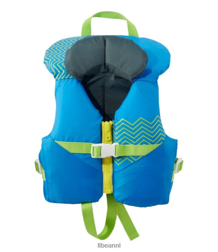 L.L.Bean unisex ontdekking baby pfd marineblauw watersport VT0641888