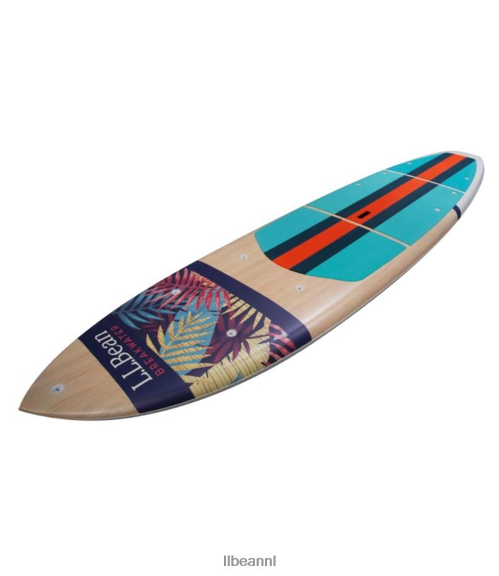 L.L.Bean unisex golfbreker ace-tec sup donkerste marine/tropisch watersport VT0641543