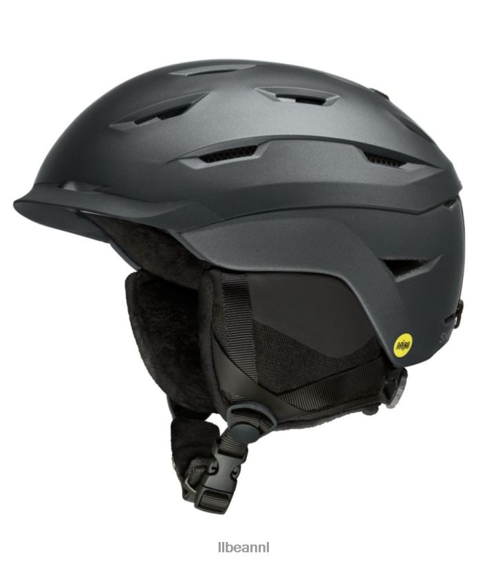 L.L.Bean unisex Smith Liberty skihelm mat zwarte parel wintersport VT0642296