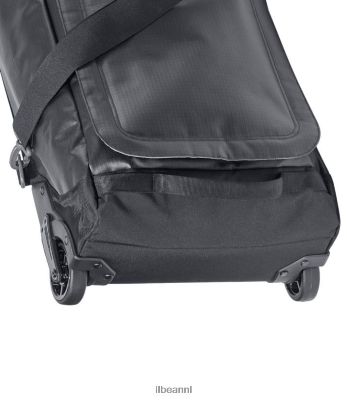 L.L.Bean unisex Adventure Pro rollende skitas dubbel zwart wintersport VT0641933