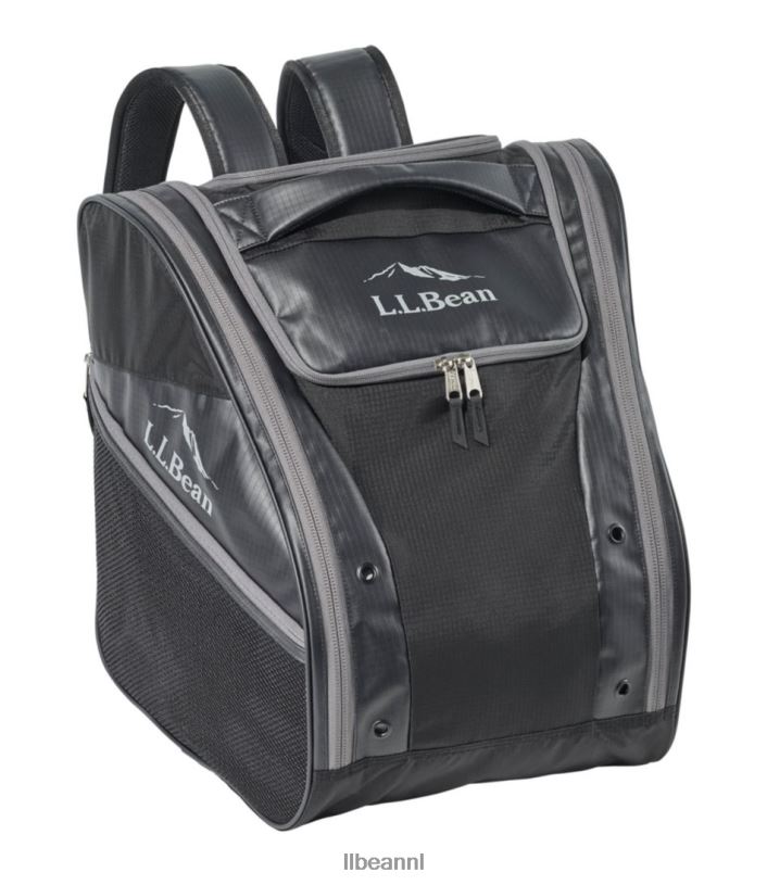 L.L.Bean unisex Adventure Pro skischoenrugzak klein zwart wintersport VT0643985
