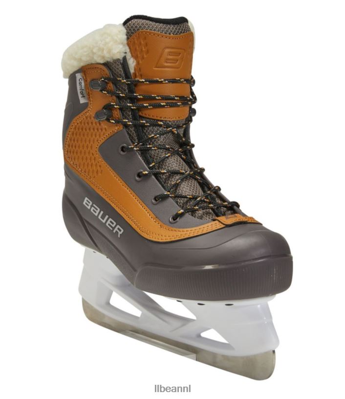 L.L.Bean unisex bauer fluiter recreatieve schaatsen bruin wintersport VT0641750