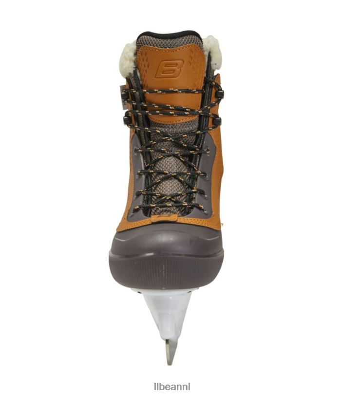 L.L.Bean unisex bauer fluiter recreatieve schaatsen bruin wintersport VT0641750