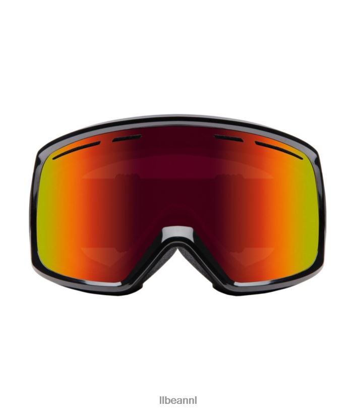 L.L.Bean unisex Smith-range bril lava/zonrode spiegel wintersport VT0644111