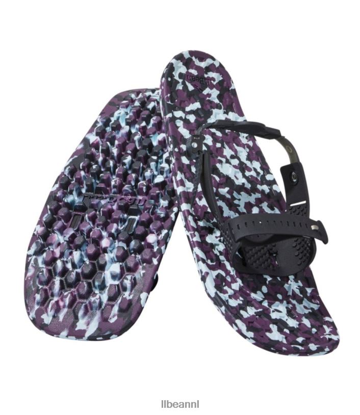 L.L.Bean unisex leuke trax sneeuwschoenen middernacht zwarte driehoeken wintersport VT0644192