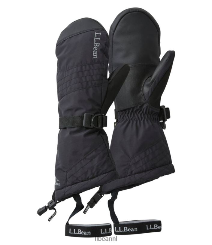 L.L.Bean vrouwen Gore-tex primaloft skiwanten zwart accessoires VT064658