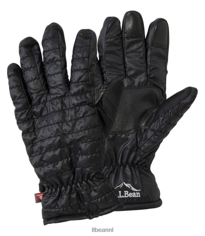 L.L.Bean vrouwen primaloft packaway-handschoenen zwart accessoires VT064154