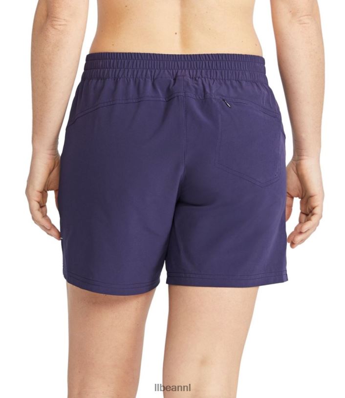 L.L.Bean vrouwen stretch upf shorts kobalt kleding VT0643166