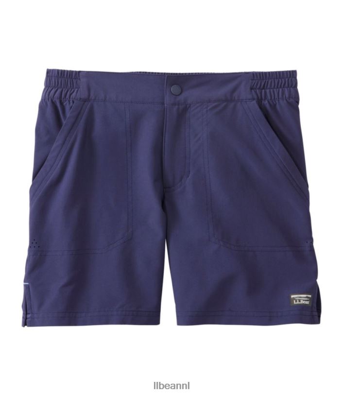 L.L.Bean vrouwen stretch upf shorts kobalt kleding VT0643166