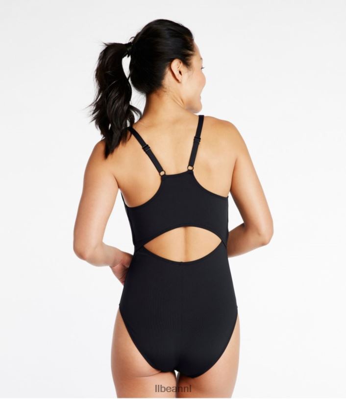 L.L.Bean vrouwen nieuwe stromingen badkleding zwart kleding VT064709